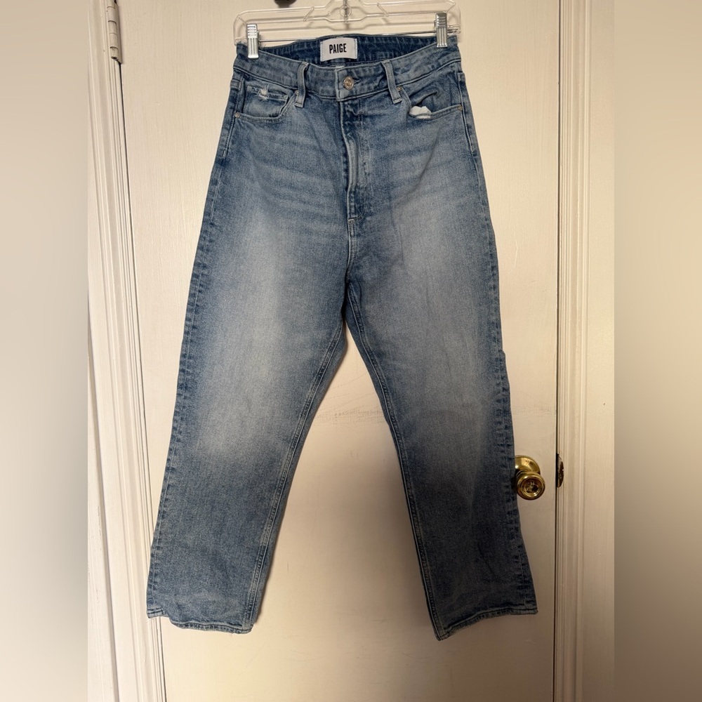 Paige High Rise Crop Jean